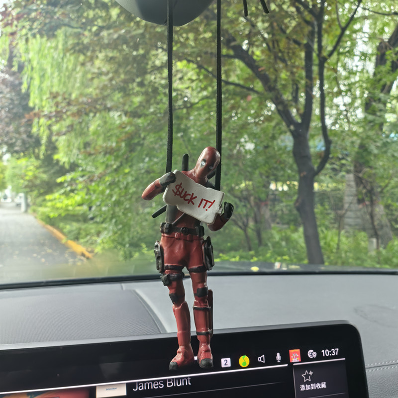 Model Kit Deadpool - NWE Marvel Deadpool coche espejo retrovisor