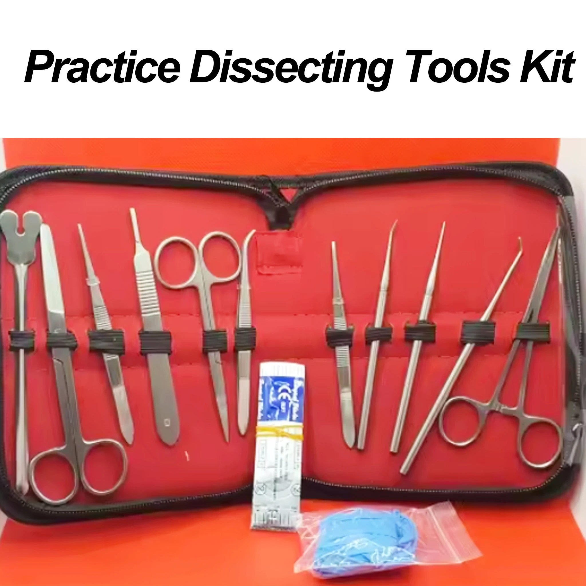 Model Kit Tweezers - Kit de Sutura de Silicona Médica
