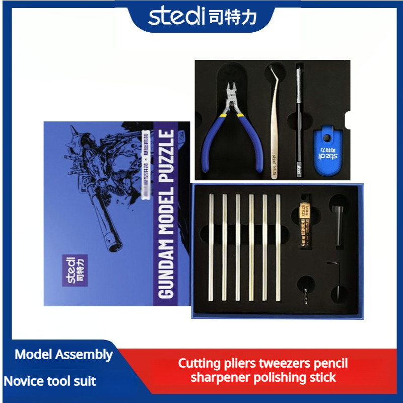 Model Kit Tweezers - Kit de herramientas de construcción de
