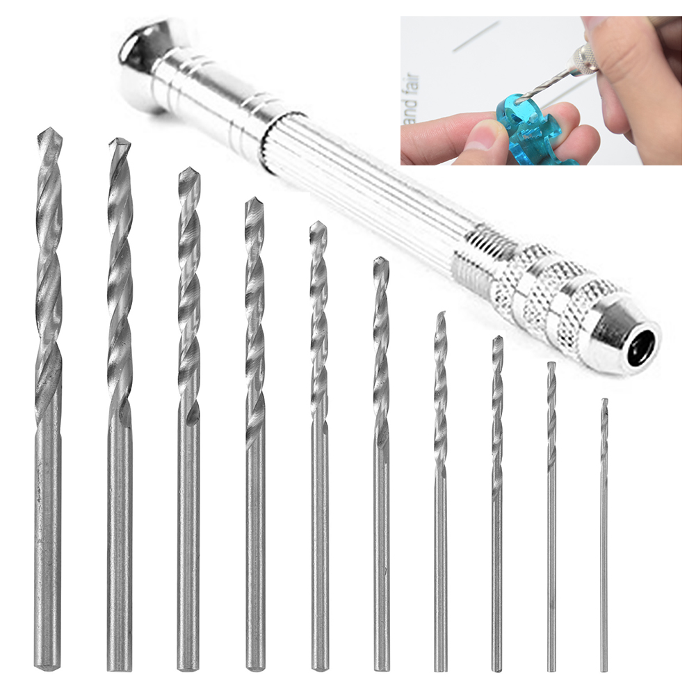 Pin Vice Micro - Kit de brocas para madera, Mini