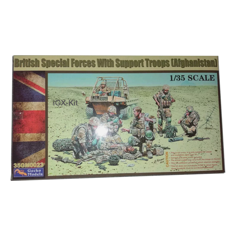 Model Kit Italeri - Gecko 35GM0023 Figuras de las Fuerzas
