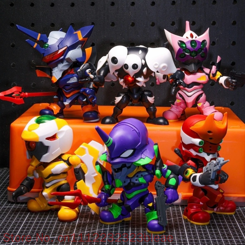 Model Kit Eva 02 - En Stock: Set de Figuras Sorpresa