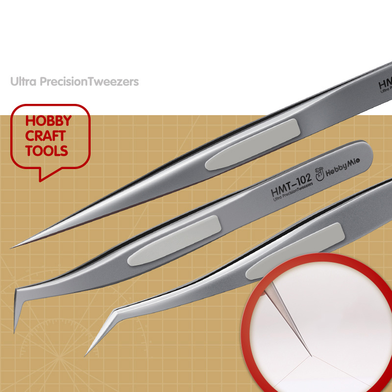 Pinzas para calcomanías anties - Model Kit Tweezers reseña y precio