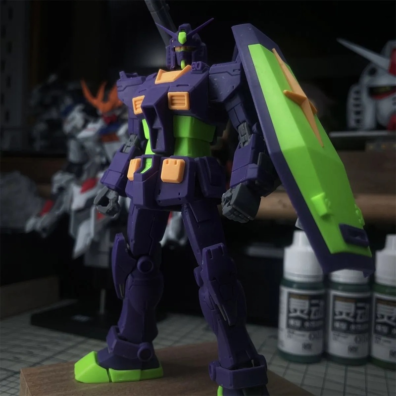 HG 1/144 RX-78-2 GTO Yuanzu EV - Model Kit Evangelion reseña y precio