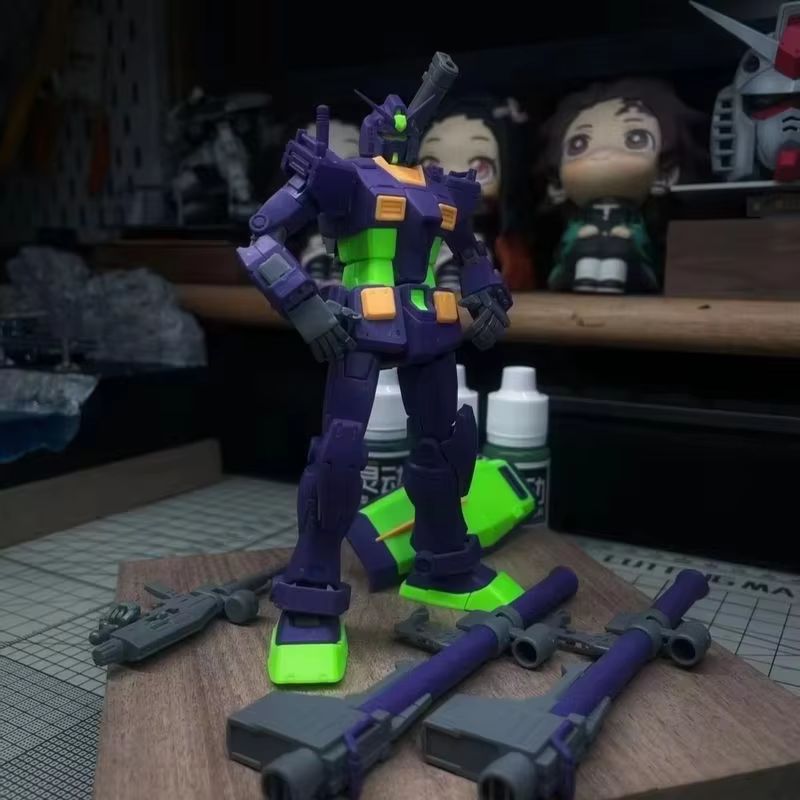 HG 1/144 RX-78-2 GTO Yuanzu EV - Model Kit Evangelion reseña y precio