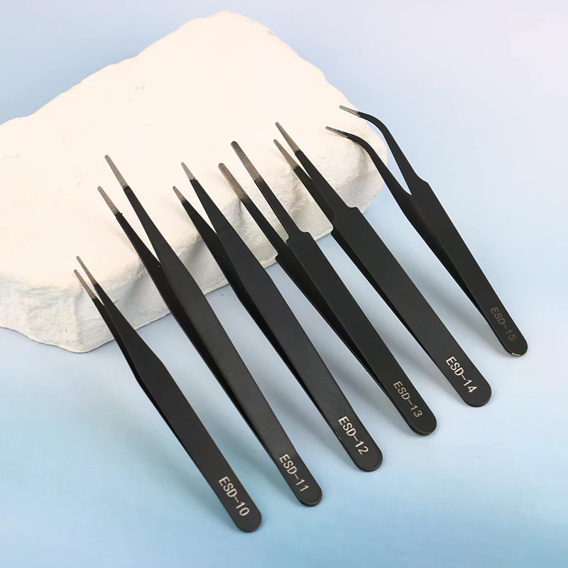 Juego de pinzas antiestáticas  - Model Kit Tweezers reseña y precio
