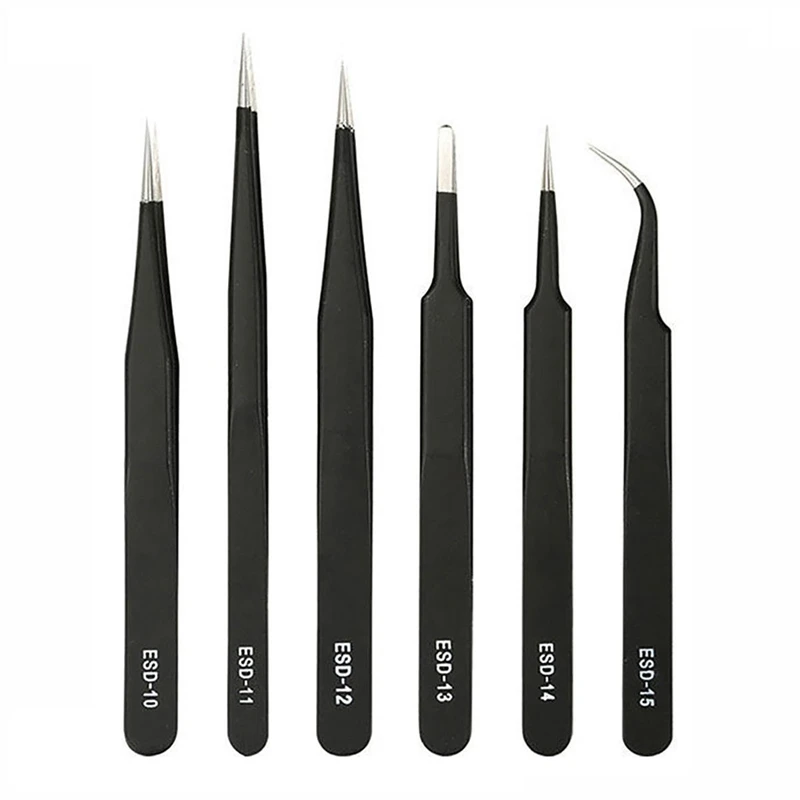Juego de pinzas de precisión E - Model Kit Tweezers reseña y precio