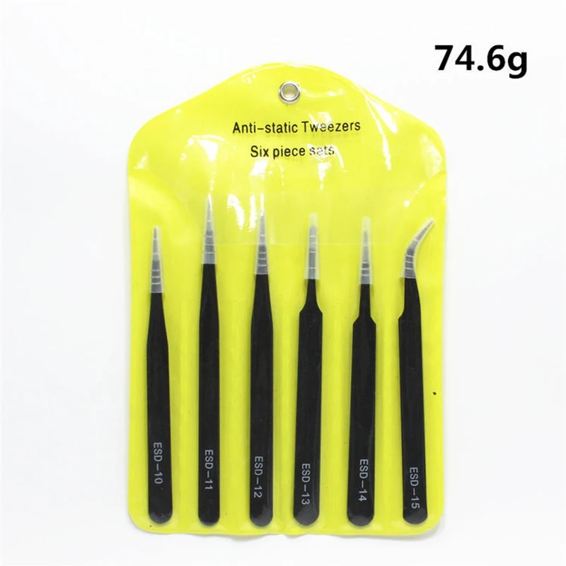 Juego de pinzas de precisión E - Model Kit Tweezers reseña y precio