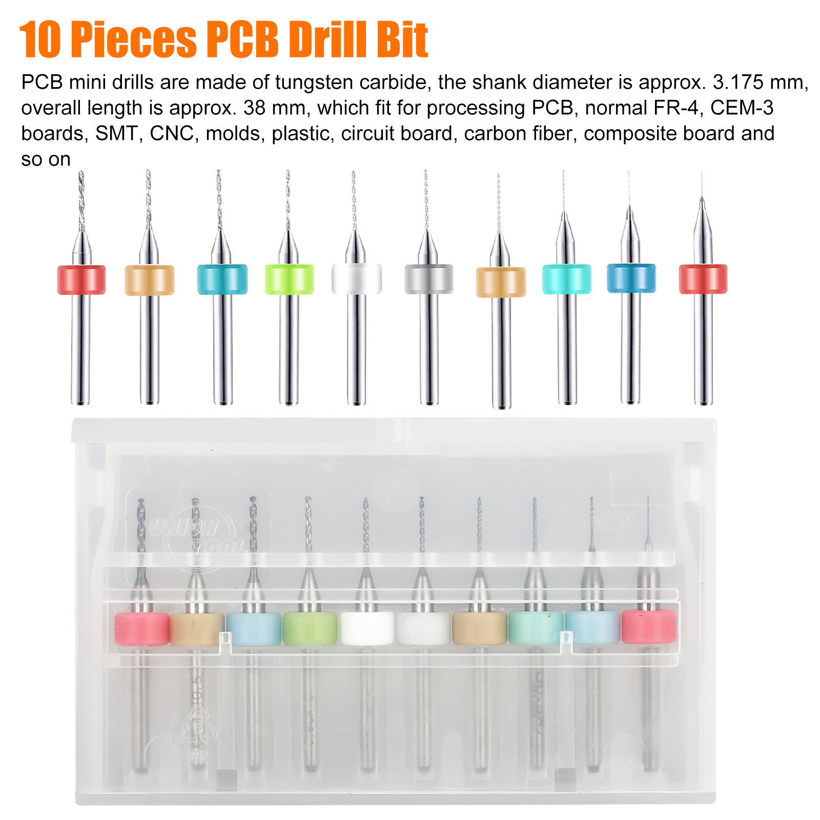 Juego de 60 Brocas Mini Micro  - Pin Vice Micro reseña y precio