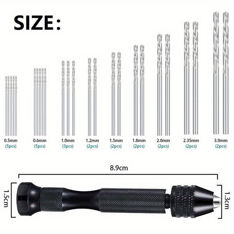 Juego de 36 Brocas de Precisió - Pin Vice Micro reseña y precio