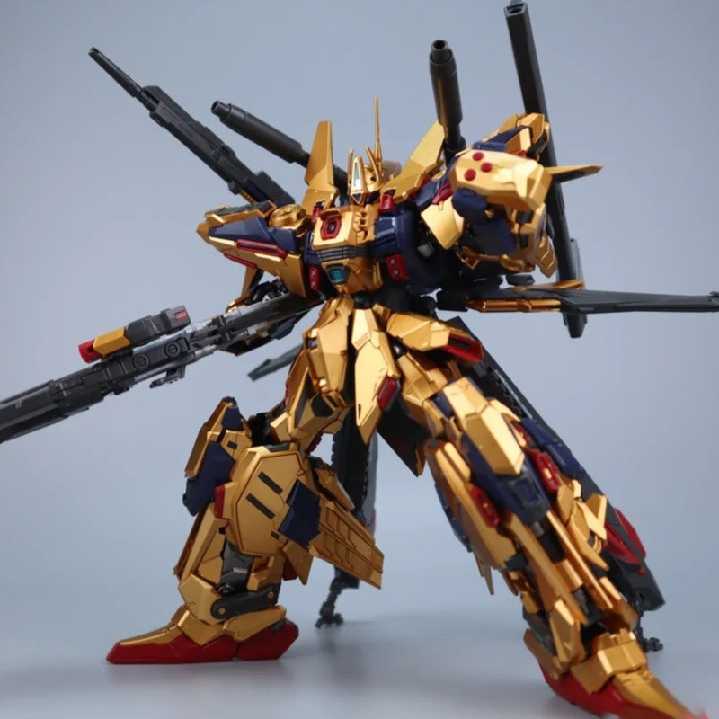 Shenma modelo guerrero dorado  - Model Kit Armored Core reseña y precio