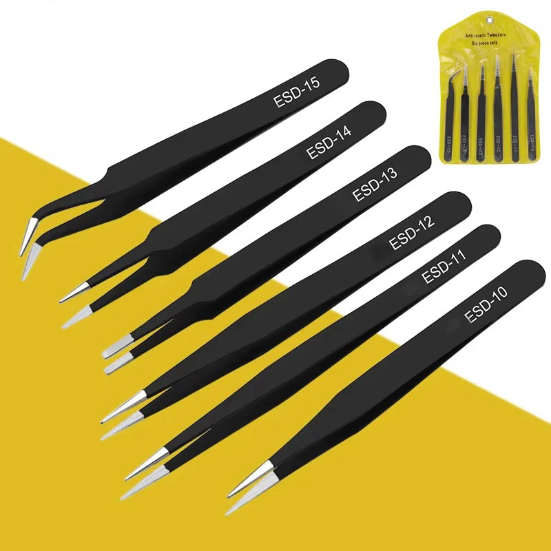 Juego de pinzas antiestáticas  - Model Kit Tweezers reseña y precio