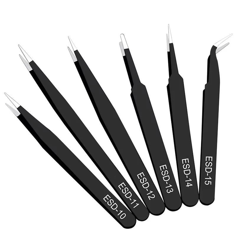Juego de pinzas antiestáticas  - Model Kit Tweezers reseña y precio