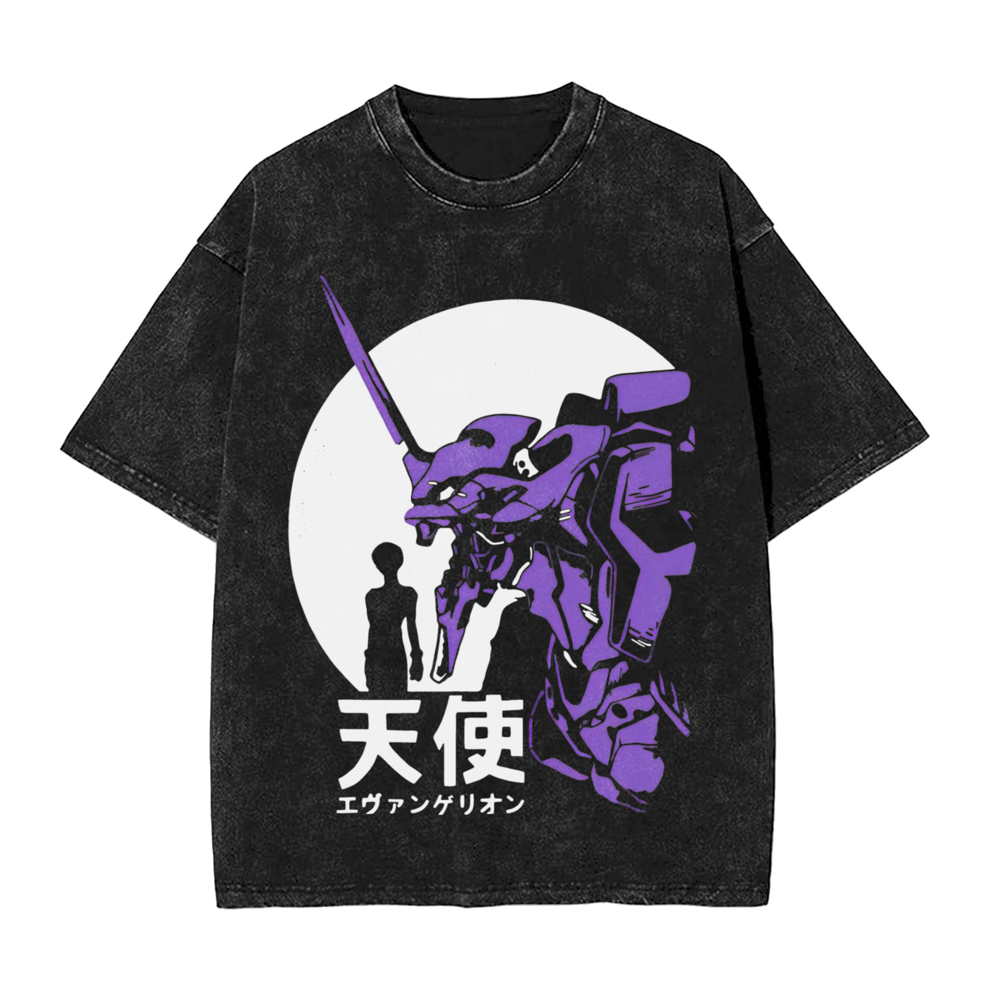 Camiseta Vintage Lavada EVA Un - Model Kit Evangelion reseña y precio