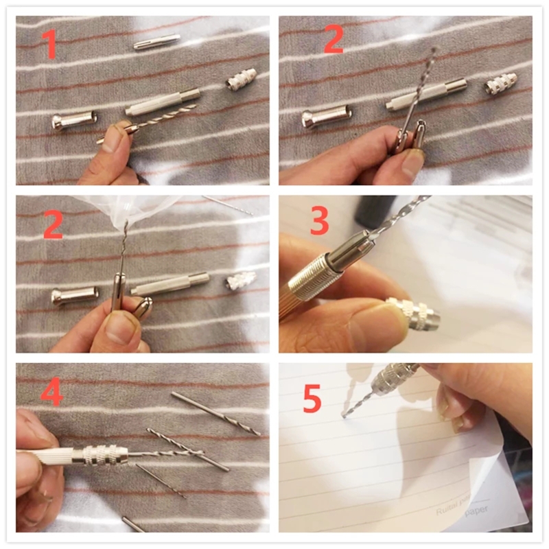 Broca Manual de tornillo de Pi - Pin Vice Micro reseña y precio