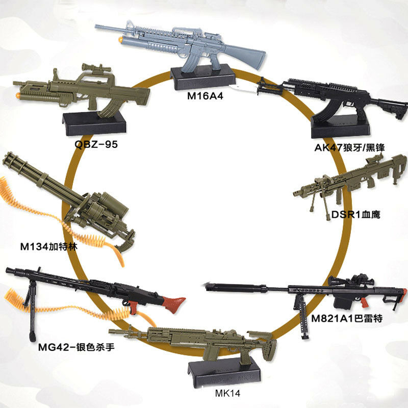 Juguete a Escala 1:6, Mini Mod - Model Kit Weapons reseña y precio
