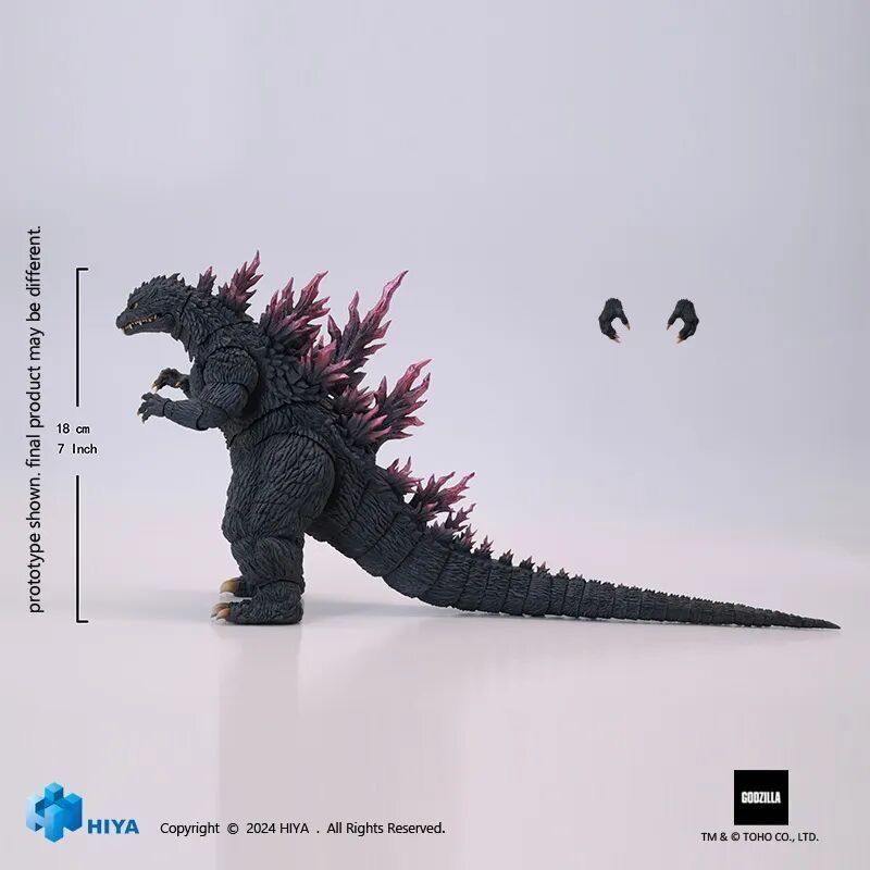 Figura de acción HIYA Godzilla - Model Kit Godzilla reseña y precio