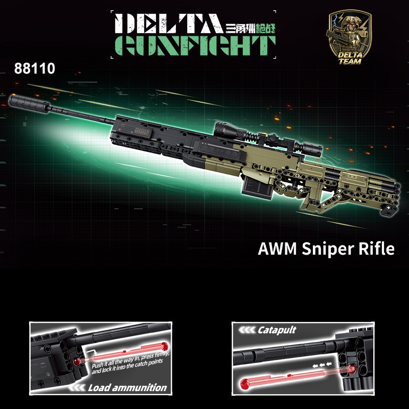 Bloques de Construcción de Rif - Model Kit Weapons reseña y precio