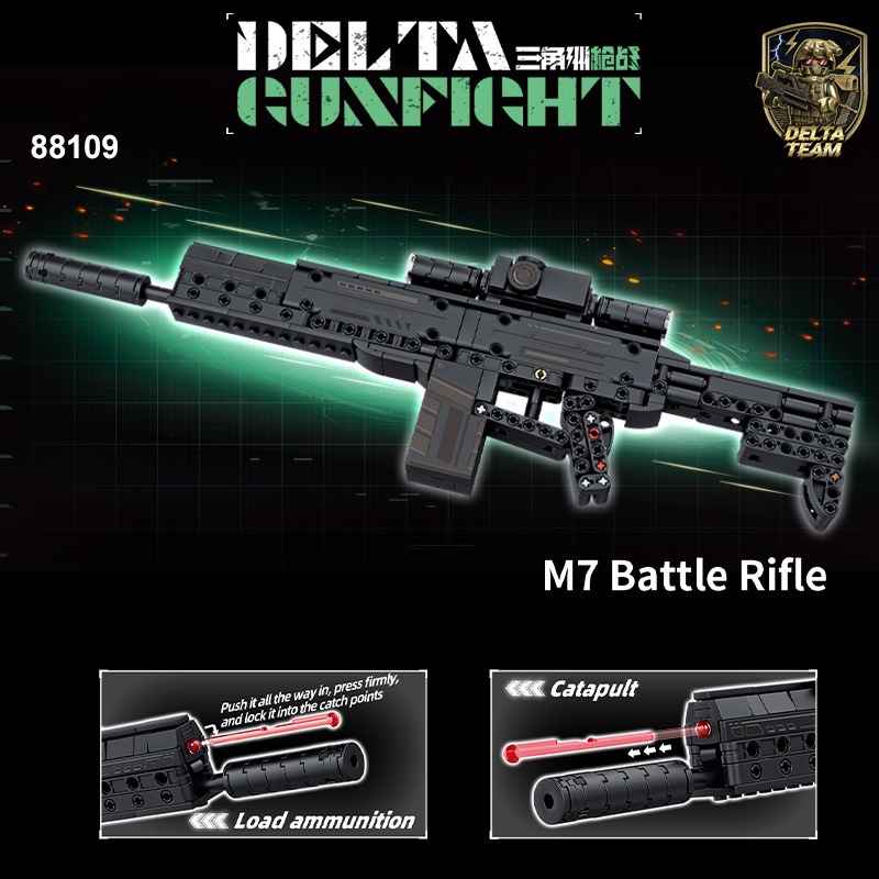 Bloques de Construcción de Rif - Model Kit Weapons reseña y precio