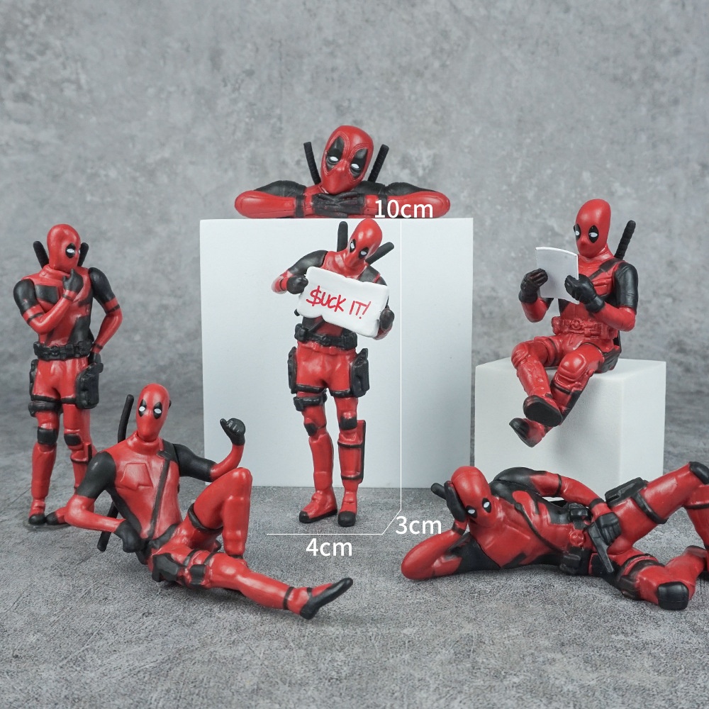 Figura de acción de Deadpool d - Model Kit Deadpool reseña y precio