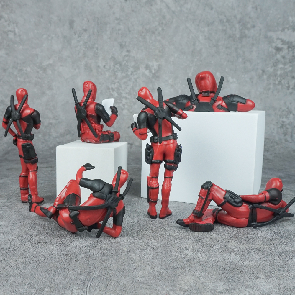 Figura de acción de Deadpool d - Model Kit Deadpool reseña y precio