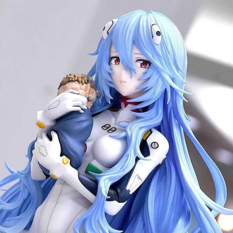 Figura de Rei Ayanami Arrodill - Model Kit Evangelion reseña y precio