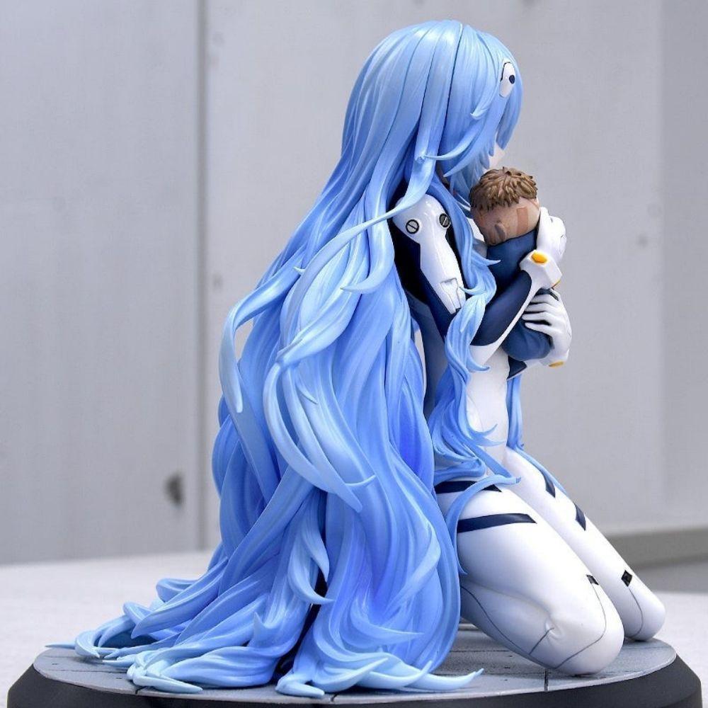 Figura de Rei Ayanami Arrodill - Model Kit Evangelion reseña y precio