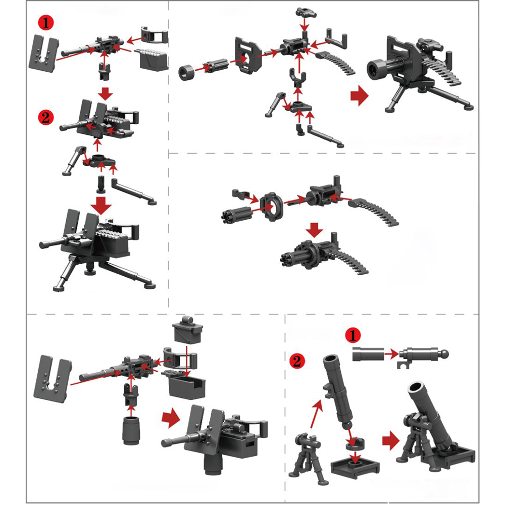 Bloques de Construcción de Arm - Model Kit Weapons reseña y precio